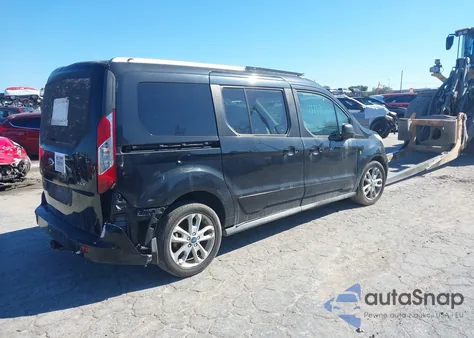 2014 Ford Transit Connect Xlt z USA, uszkodzony, nr VIN NM0GE9F75E1153948